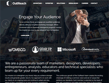 Tablet Screenshot of outreachmedia.ca